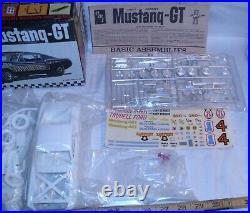 Amt 1967 Ford Mustang-gt Fastback Customizing Model Kit Boxed 125 6167-200