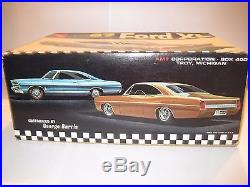 Amt 1967 ford galaxie xl 60`s issue unbuilt kit