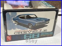 Amt 1968 Chevy Chevelle Ss Annual Original Factory Sealed Kit! Circa 1968! Vmcp