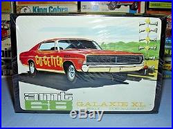 Amt 1968 Ford Galaxie XL Go Getter #6128-200 1/25 68 Mpc Rare Sealed Model Kit