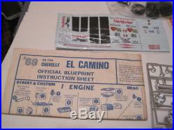 Amt 1969 69 El Camino 1/25 Derby Champions Kit Soap Box T-312 200 Complete