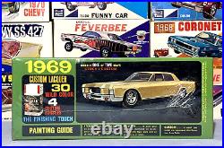 Amt 1969 Lincoln Continental Annual Issue #y907-200 1/25 Amt Nos Model Kit F/s