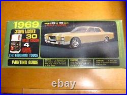 Amt 1969 Lincoln Continental Kit #y907-200 Mint Unbuilt Kit In Orig. Box