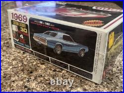 Amt 1969 Mercury Cougar Original Factory Sealed Kit! #y908! Circa 1969! Vmcp