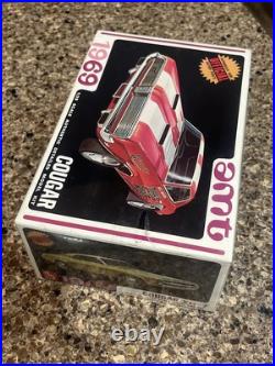 Amt 1969 Mercury Cougar Original Factory Sealed Kit! #y908! Circa 1969! Vmcp