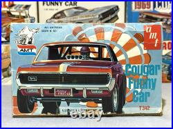 Amt 1969 Mercury High Country Cougar F/c #t342 Mpc 1/25 Nos Complete Model Kit