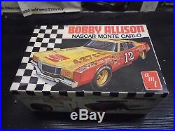 Amt 1970 Bobby Allison Nascar Monte Carlo 427 ©1972 Plastic Model Car Kit 1/25