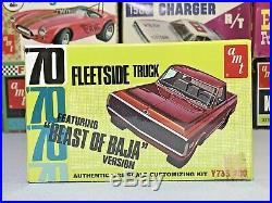 Amt 1970 Chevrolet C/10 Pickup Fleetside #y733-200 Mpc 70 Mint & Rare F/s Kit