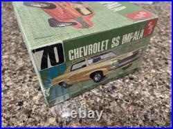 Amt 1970 Chevy Ss Impala Original Issue Factory Sealed Kit! Circa 1970! Vmcp