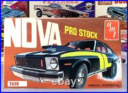 Amt 1976 Chevrolet Nova Pro Stock P/n#t438 1/25 Amt Rare Nos Unbuilt Model Kit