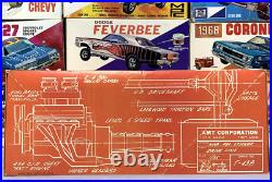 Amt 1976 Chevrolet Nova Pro Stock P/n#t438 1/25 Amt Rare Nos Unbuilt Model Kit