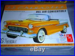 Amt 1/16 Scale American 1955 Chevrolet Bel Air Convertible Kit No 1134