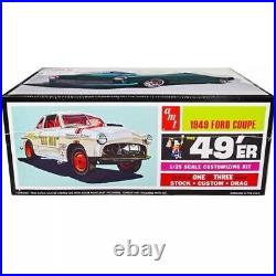 Amt 1/25 1949 Ford Coupe The 49'Er Plastic Model Kit Amt1359 Scale Model