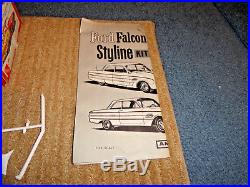 Amt 1/25 1962 Ford Falcon Hardtop Plastic Model Kit Unbuilt # S1062 Original