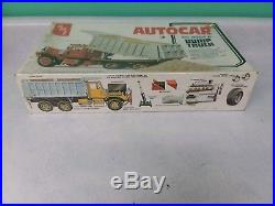 Amt 1/25 Autocar DC 9964b Dump Truck Model Kit Factory Sealed #t817