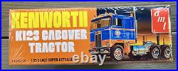 Amt 1/25 Kenworth K-123 Cabover Gulf Transport Truck & Trailer Model Kits # 1433