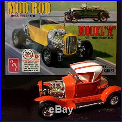 Amt 1/25 Mod Rod/model A'29 Ford Roadster 2 Complete Model Kits 1002