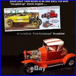 Amt 1/25 Mod Rod/model A'29 Ford Roadster 2 Complete Model Kits 1002