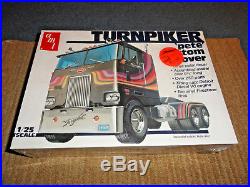 Amt 1/25 Turnpiker Pete Custom Cabover Plastic Model Factory Sealed 1979 Date