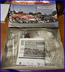 Amt 21713p Nostalgic Drag Race Set Model Kit Sealed Parts Nib 1/25 Scale Lqqk