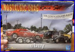 Amt 21713p Nostalgic Drag Race Set Model Kit Sealed Parts Nib 1/25 Scale Lqqk