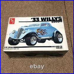 Amt 33 WILLYS COUPE 1/25 Plastic Model Kits Car Vintage #13032