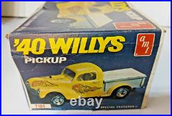 Amt 40 Willys Pickup VINTAGE Model Kit 1/25 scale