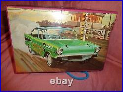 Amt'57 Chevy Pepper Shaker 1/25 Model Kit Stock Custom Drag Factory Sealed