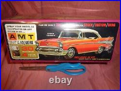 Amt'57 Chevy Pepper Shaker 1/25 Model Kit Stock Custom Drag Factory Sealed