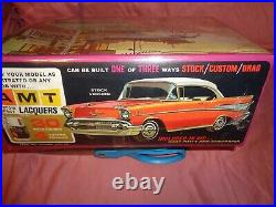 Amt'57 Chevy Pepper Shaker 1/25 Model Kit Stock Custom Drag Factory Sealed