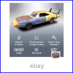 Amt AMT 1/25 Scale Auto Art Stamp Series 1969 Dodge Charger Daytona Plastic Amt AMT 1/25 Scale Auto Art Stamp Series 1969 Dodge Charger Daytona Plastic