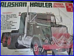 Amt Alaskan Hauler Kenworth Conventional Truck Kit 125 Scale Sealed T511