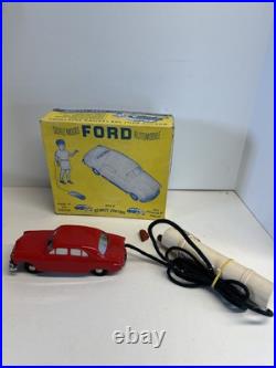 Amt Aluminum Model Toys 1950 Ford Original Remote Control! Red Circa 1950
