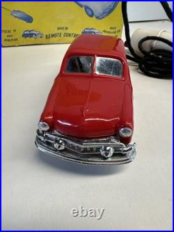 Amt Aluminum Model Toys 1950 Ford Original Remote Control! Red Circa 1950