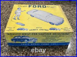 Amt Aluminum Model Toys 1950 Ford Original Remote Control! Red Circa 1950! Vmcp