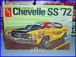 Amt Annual 1972 Chevrolet Chevelle Ss#t355-225 Mpc 1/25 Vintage Mint Unbuilt Kit