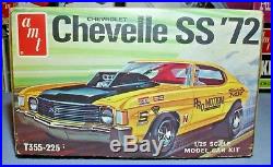 Amt Annual 1972 Chevrolet Chevelle Ss#t355-225 Mpc 1/25 Vintage Mint Unbuilt Kit