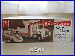 Amt Budweiser Race Team Ford Ramp Truck Mustang II Funny Car Model Kit