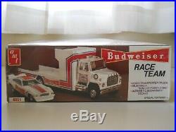 Amt Budweiser Race Team Ford Ramp Truck Mustang II Funny Car Model Kit