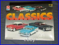 Amt Chevrolet Classics Complete 3 Kits BelAir and 2 Impala 1/25 Model Kit #20031