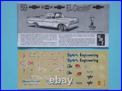 Amt Chevrolet ElCamino 1959 3 in 1 1/25 Model Kit #20254