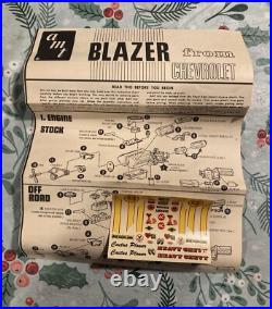 Amt Chevy Blazer 1/25 Model Kit #T336-225 Open Box Please Read