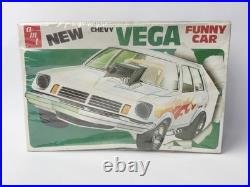 Amt Chevy Vega Funny Car Vintage Original 1/25 Scale Model Kit Very Nice