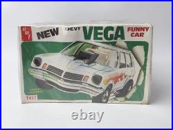 Amt Chevy Vega Funny Car Vintage Original 1/25 Scale Model Kit Very Nice