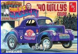 Amt Curly's Gasser'40 Willys Coupe 1/25 Model Kit #17930