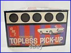 Amt Dodge Topless Pick-up Deora Complete Kit # 230-200 Rare Box Art 1967 L@@k