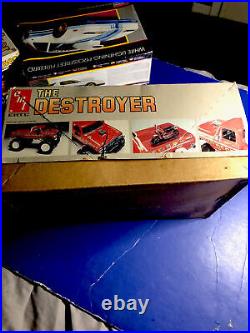 Amt ERTL THE DESTROYER FORD MONSTER TRUCK 125#6608 F/S In Open Box Very Rare