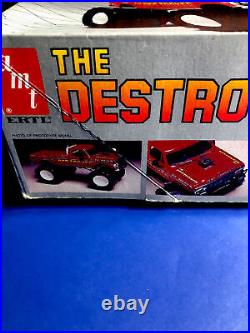 Amt ERTL THE DESTROYER FORD MONSTER TRUCK 125#6608 F/S In Open Box Very Rare