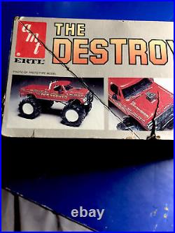 Amt ERTL THE DESTROYER FORD MONSTER TRUCK 125#6608 F/S In Open Box Very Rare