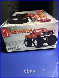 Amt ERTL THE DESTROYER FORD MONSTER TRUCK 125#6608 F/S In Open Box Very Rare